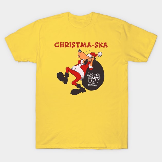 The Toasters And Friends Christma Ska T-Shirt by maryrome